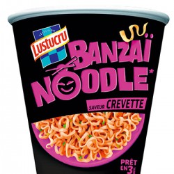 Pot Noodle Crevettes 60G Banzai Lustucru