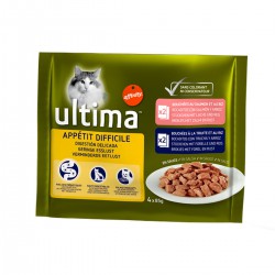 L.4 Pochons Chat Appetit Difficile 85G Ultima