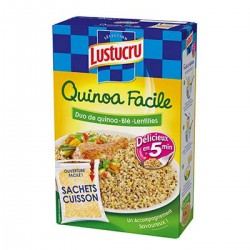 Lustucru Mélange Quinoa Blé Lentilles Les 2 Sachets De 150 G