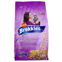 Sac 1,5Kg Chats Sterilises Brekkies