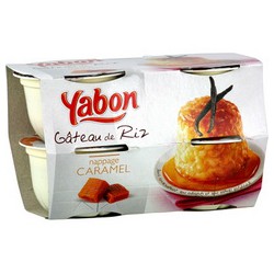 Yabon Riz Caramel Recette Toujours 4X125G