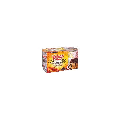 Yabon Gateau Riz Choco 4x125gr Drh Market Sarl