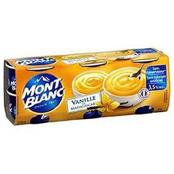 Mont Blanc Creme Dessert Vanille 6X125G