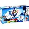 12X85G Creme Chocolat/Vanille/Fraise Recre Ole
