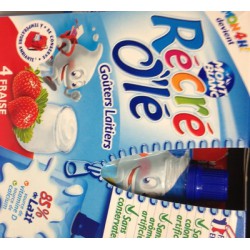 4X85G Creme Fraise Recre Ole