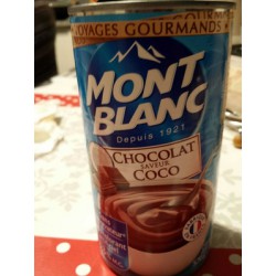 570G Creme Dessert Chocolat Saveur Coco Mont Blanc