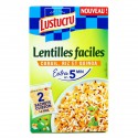 Lustucru Lentilles Facile Lentilles Corail Riz Quinoa Sachet Cuisson 2X150G