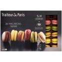 36 Macarons 3 Parfums Divers Traiteur De Paris