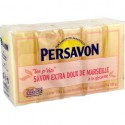 5X100Gr Savon Extra Doux De Marsielle Glycerine Persavon