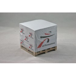 10Bloc Note Palett Papier Cube