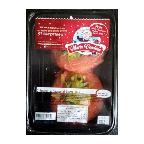 Rosace Saumon Beurr Aille 250G