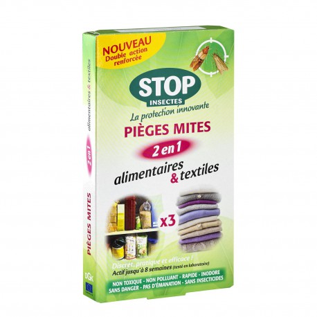 Anti-Mites Pièges 2En1 La Boite De 3