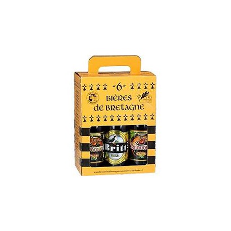 Pack Bouteille 6X33Cl Biere Britt&Dremm.5.53°
