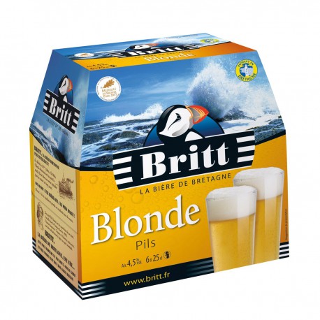 Britt Blonde Pils 4.5D 6X25Cl