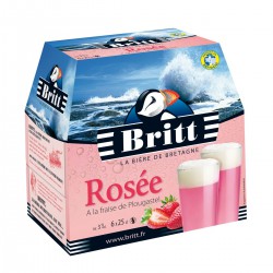 Britt Pack Biere Rosee 6X25Cl