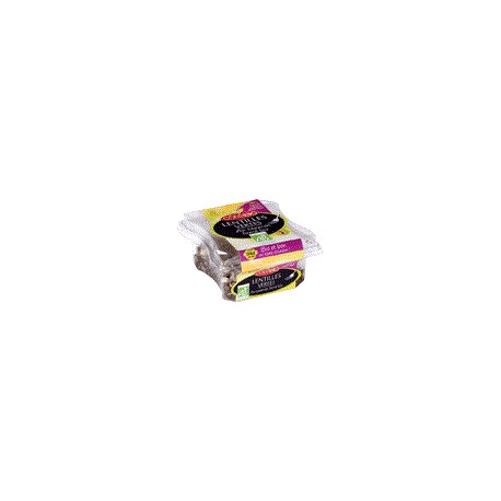 Cote Bio Lentilles Au Saumon 160G