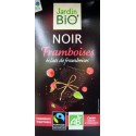 100G Tablette Chocolat Noir/Framboise Jardin Bio