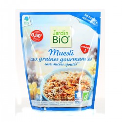 375G Muesli Sans Sucre Ajoute Graine Jardin Bio