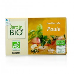 8X10G Bouillon Cube Poule Shdp Jardin Bio