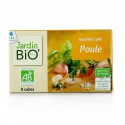 8X10G Bouillon Cube Poule Shdp Jardin Bio