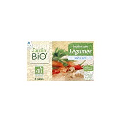 8X9G Bouillon Cube Legumes Jardin Bio