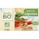 8X9G Bouillon Cube Legumes Jardin Bio
