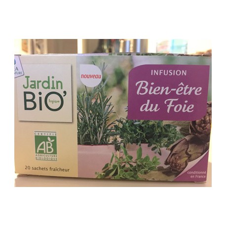 Jd Infus.Bien Etre Foie Bio 28