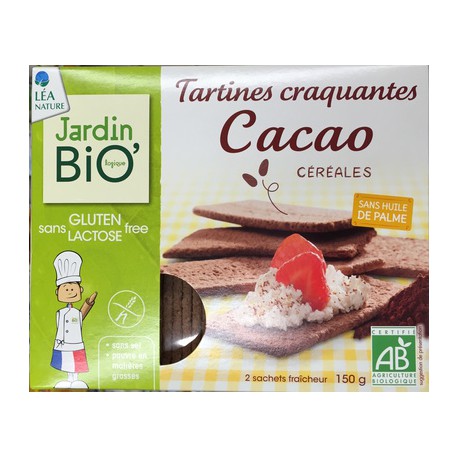 150G Tartine Cacao Cer.Ssg Bio