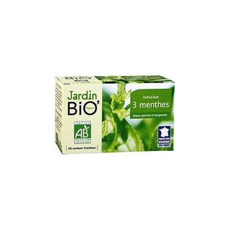 Jardin Bio Infusion Trois Menthes 30 G