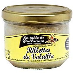 190G Rillettes Volaille Table De Guillaume