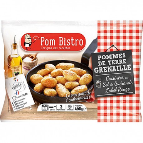 450G Pdt Grenaille Huile Olive Pom Bistro