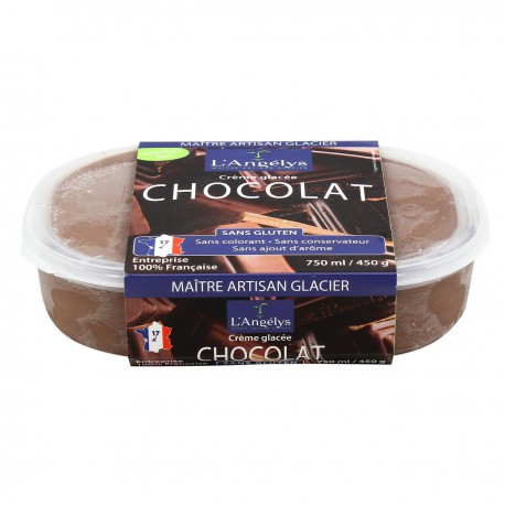 750Ml Glace Chocolat Noir L.Angelys
