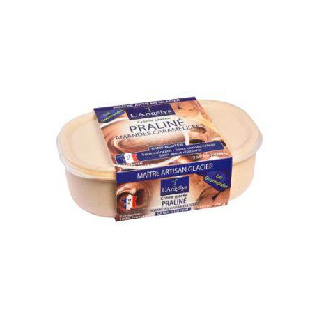 500G Crm Glacee Praline Amande