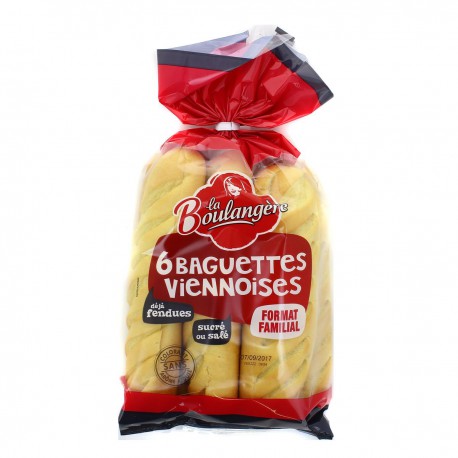 510G 6 Bag.Viennoises Nat.Blg