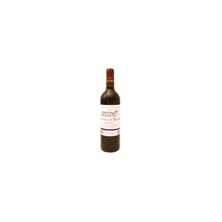 75Cl Medoc Rouge Caisse Bois Château Bensse Medaille 2009
