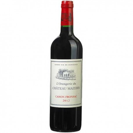 Canon Fronsac Château Mazer 2012