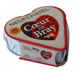 Coeur De Bray Neuchatel Lait Pasteurise 200G