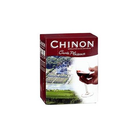 3L Bib Chinon Rouge Cuvee Plaisance