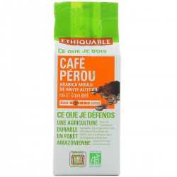 250G Cafe Moulu Perou Ethiquable