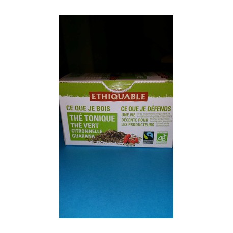 Ethiquable The Vert Guarana 20 Sachets