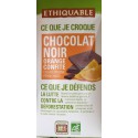 Ethiquable Chocolat Noir Orange Tablette 100G