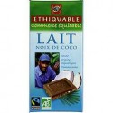 Ethiquable Chocolat Lait Noix De Coco Tablette 100G