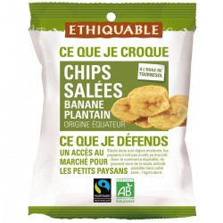 85G Chips De Banane Salees Ethiquable