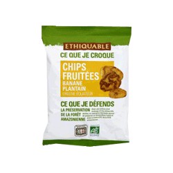 85G Chips De Banane Fruitee Ethiquable