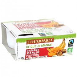 4X100G Dessert Ban Man Pas Bio