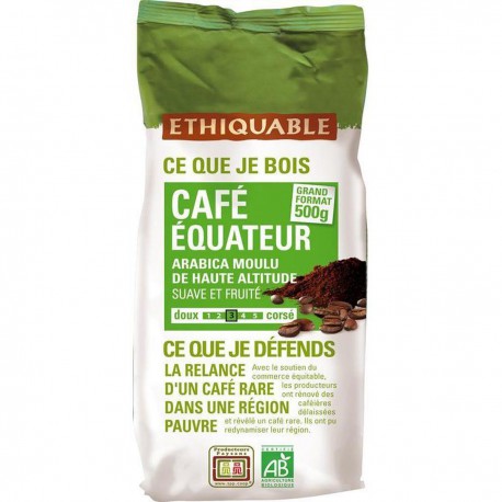 500G Cafe Moulu Equat Bio