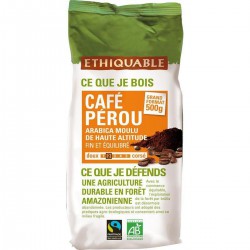 500G Cafe Moulu Perou Bio