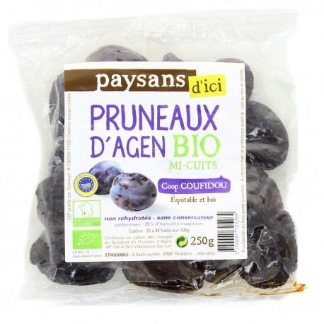 P.Ici Pr.Agen Mi Cuit Bio 250G