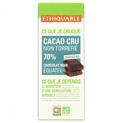Ethi.Cacao Cru 70% Equa.Bio80G