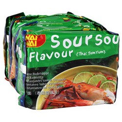 5X60G Nouille Saveur Citron Wai Wai